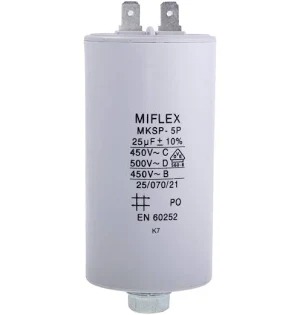 CAPACITOR 25 MFD 450V 1